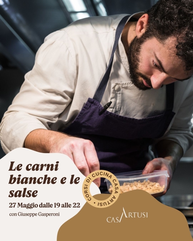 Corso di cucina con lo chef Giuseppe Gasperoni